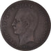 Moneta, Grecja, George I, 10 Lepta, 1882, Paris, VF(30-35), Miedź, KM:55