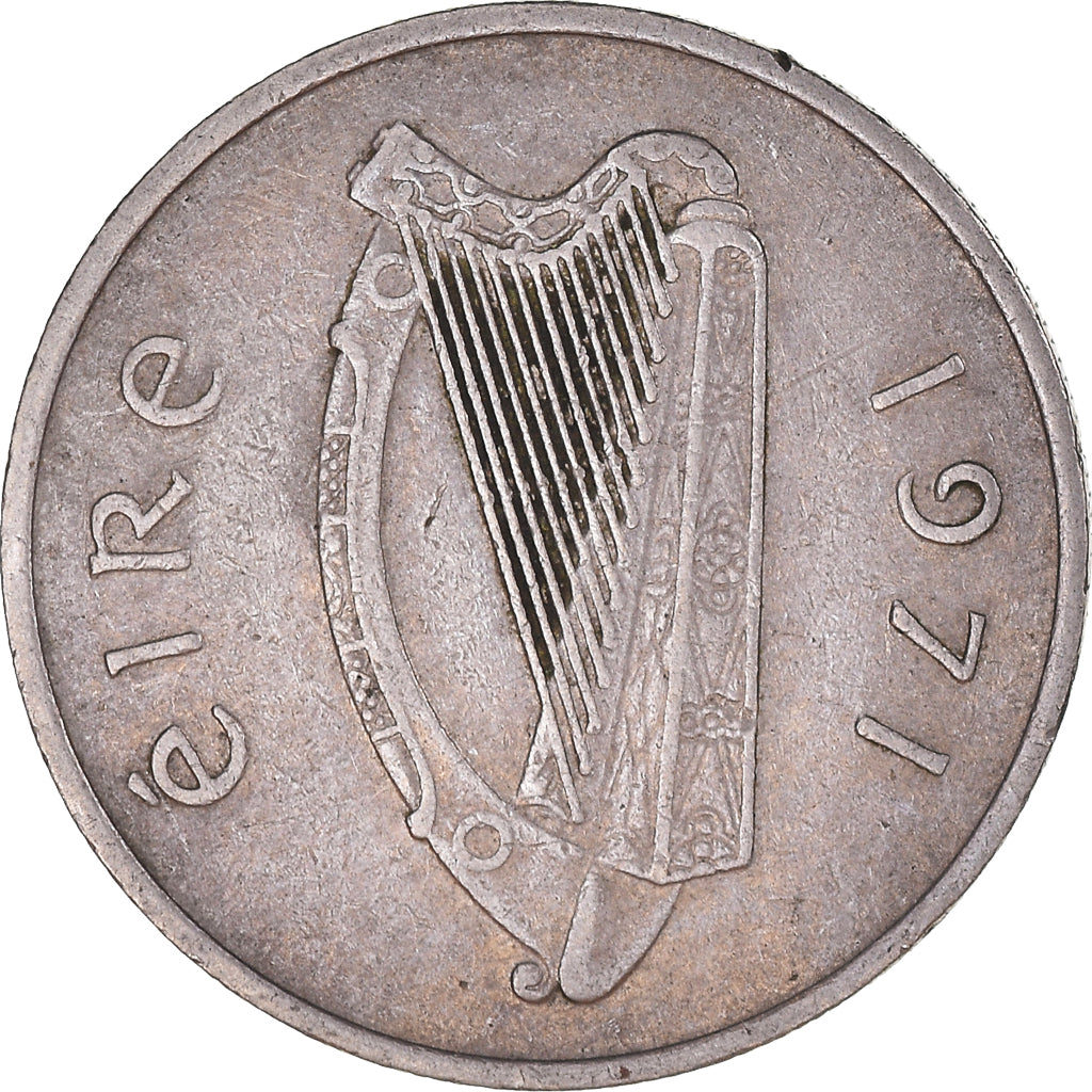 Coin, IRELAND REPUBLIC, 5 Pence, 1975, EF(40-45), Copper-nickel, KM:22