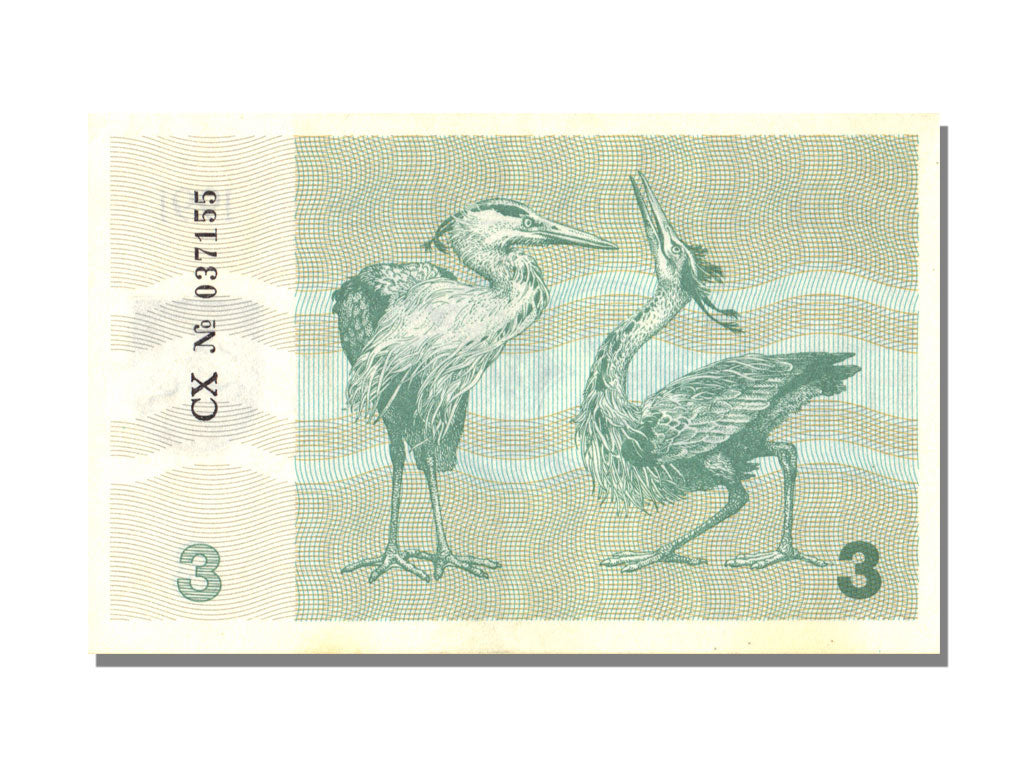 Lithuania, 3 (Talonas), 1991, KM #33a, UNC(65-70), CX