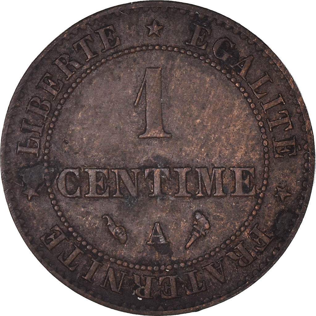 Münze, Frankreich, Cérès, Centime, 1897, Paris, SS, Bronze, KM:826.1