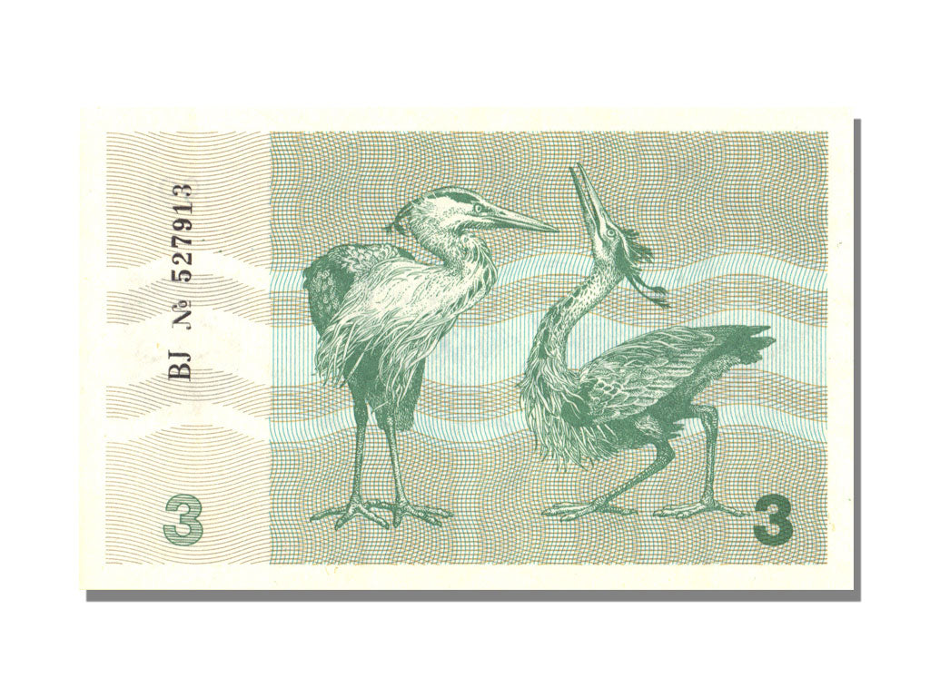 Lithuania, 3 Talonas, 1991, UNC(65-70)