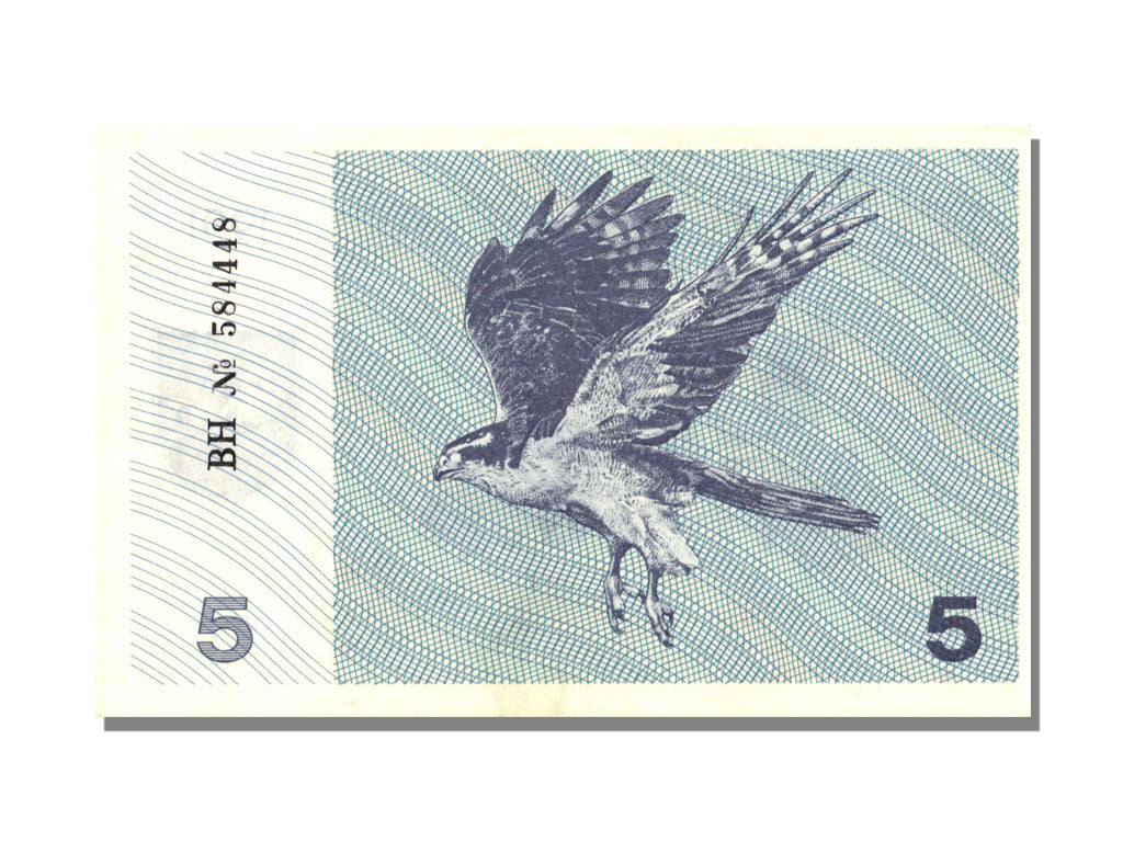 Lithuania, 5 Talonas, 1991, UNC(65-70)