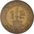 Coin, Monaco, Louis II, Franc, 1926, EF(40-45), Aluminum-Bronze, KM:114