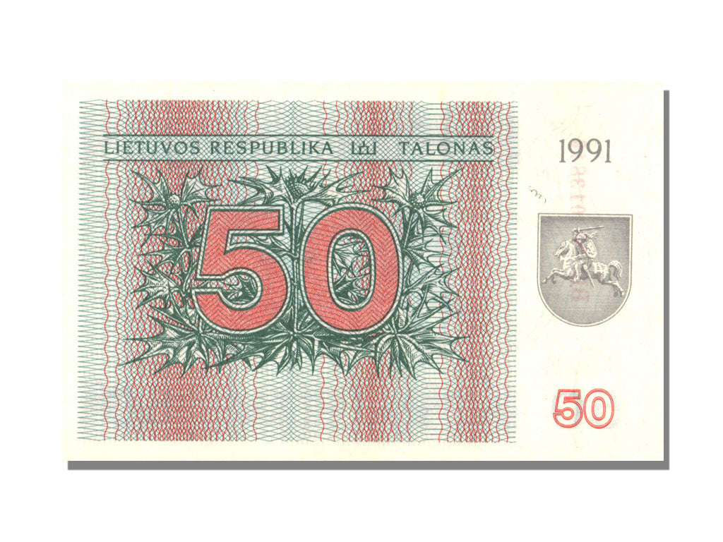 Lithuania, 100 (Talonas), 1991, KM #38a, UNC(65-70), BN