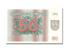 Lithuania, 100 (Talonas), 1991, KM #38a, UNC(65-70), BN