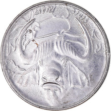 Coin, Algeria, Dinar, 1992, Algiers, MS(60-62), Stainless Steel, KM:129