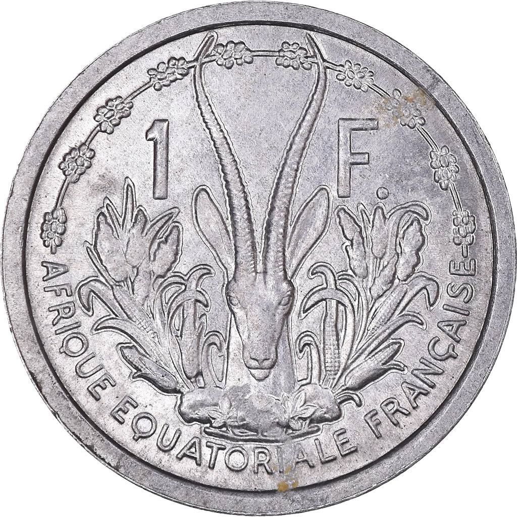 Munten, Frans Equatoriaal Afrika, Franc, 1948, Paris, PR, Aluminium, KM:6