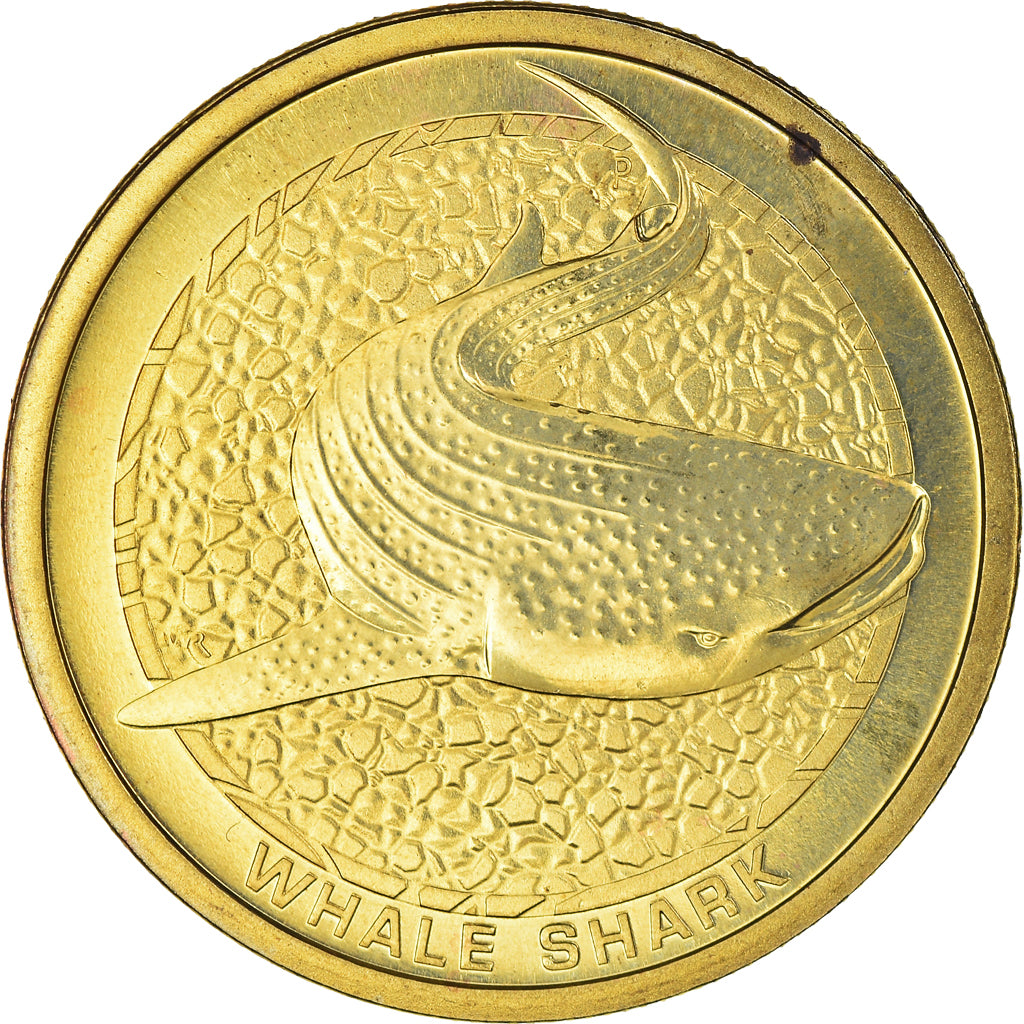 Coin, Australia, Elizabeth II, Dollar, 2008, Perth, MS(63), Aluminum-Bronze