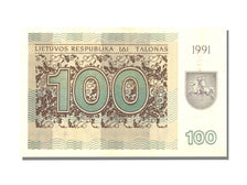 Lithuania, 100 (Talonas), 1991, KM #38a, UNC(65-70), CD