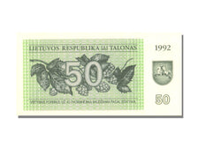 Lithuania, 50 (Talonas), 1992, KM #41, UNC(65-70), JG