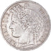 Moneta, Francia, Cérès, 5 Francs, 1849, Paris, BB, Argento, KM:761.1