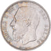 Moneta, Belgio, Leopold II, 5 Francs, 5 Frank, 1873, BB, Argento, KM:24