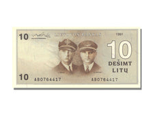 Lithuania, 10 Litu, 1991, UNC(65-70)