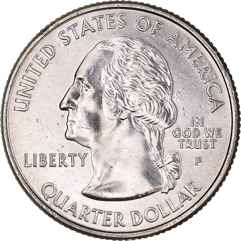 Coin, United States, Quarter Dollar, Quarter, 2004, U.S. Mint, Philadelphia