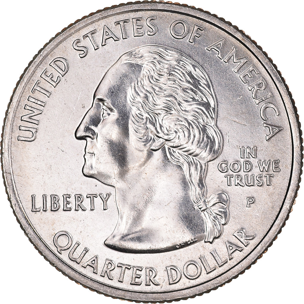 Coin, United States, Quarter Dollar, Quarter, 2004, U.S. Mint, Philadelphia