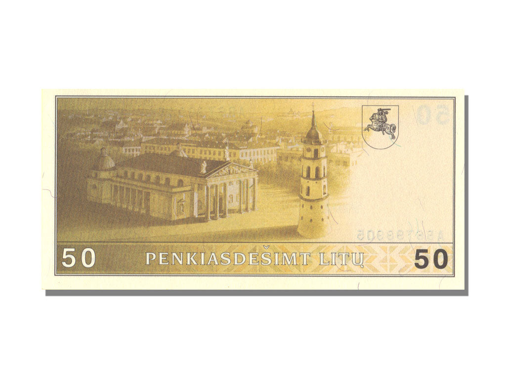 Lithuania, 50 Litu, 1991, UNC(65-70)