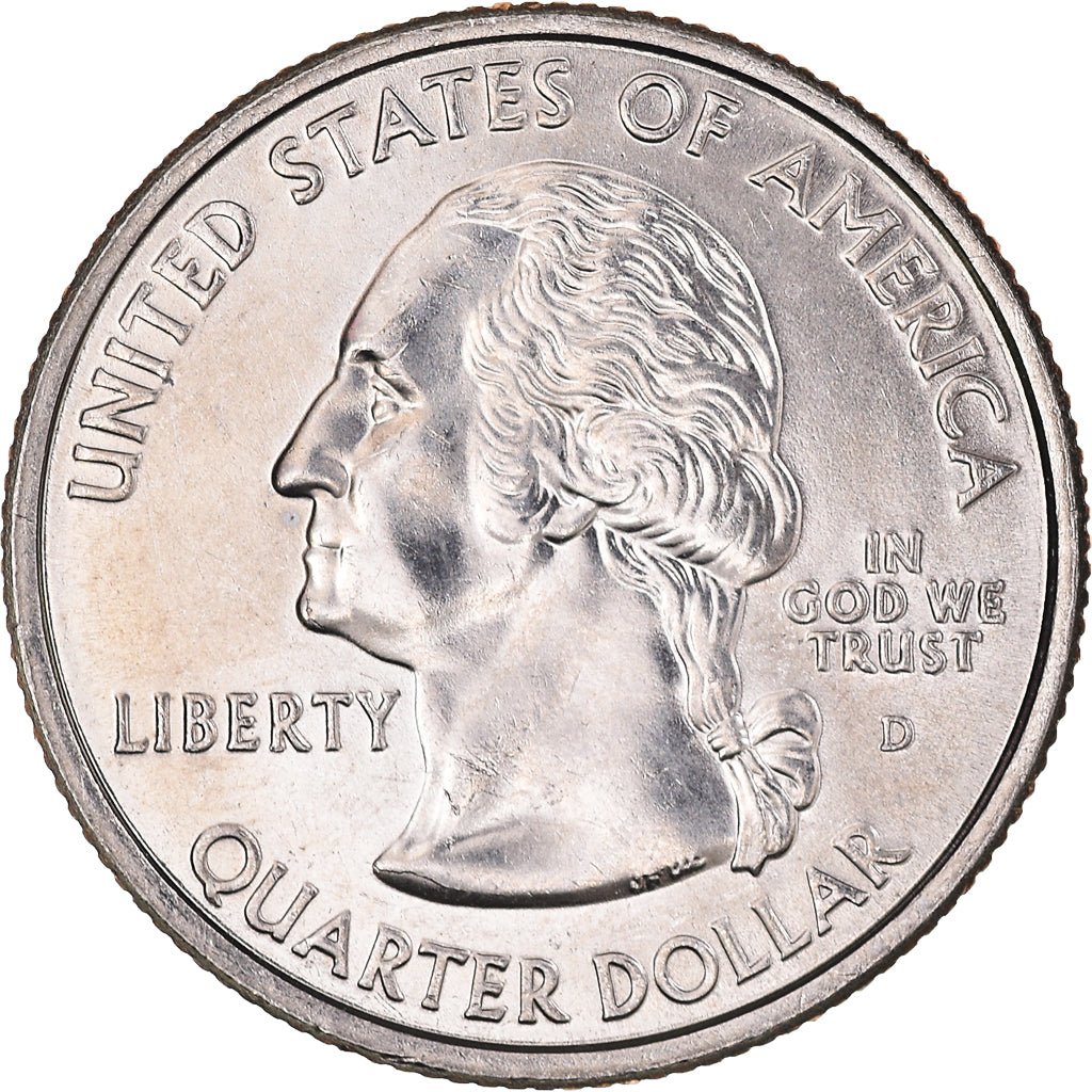 Coin, United States, Quarter Dollar, Quarter, 2007, U.S. Mint, Philadelphia