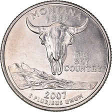 Münze, Vereinigte Staaten, Quarter Dollar, Quarter, 2007, U.S. Mint