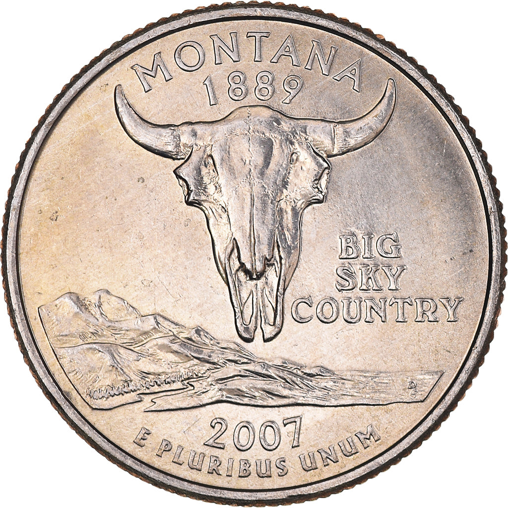 Moneta, Stati Uniti, Quarter Dollar, Quarter, 2007, U.S. Mint, Philadelphia
