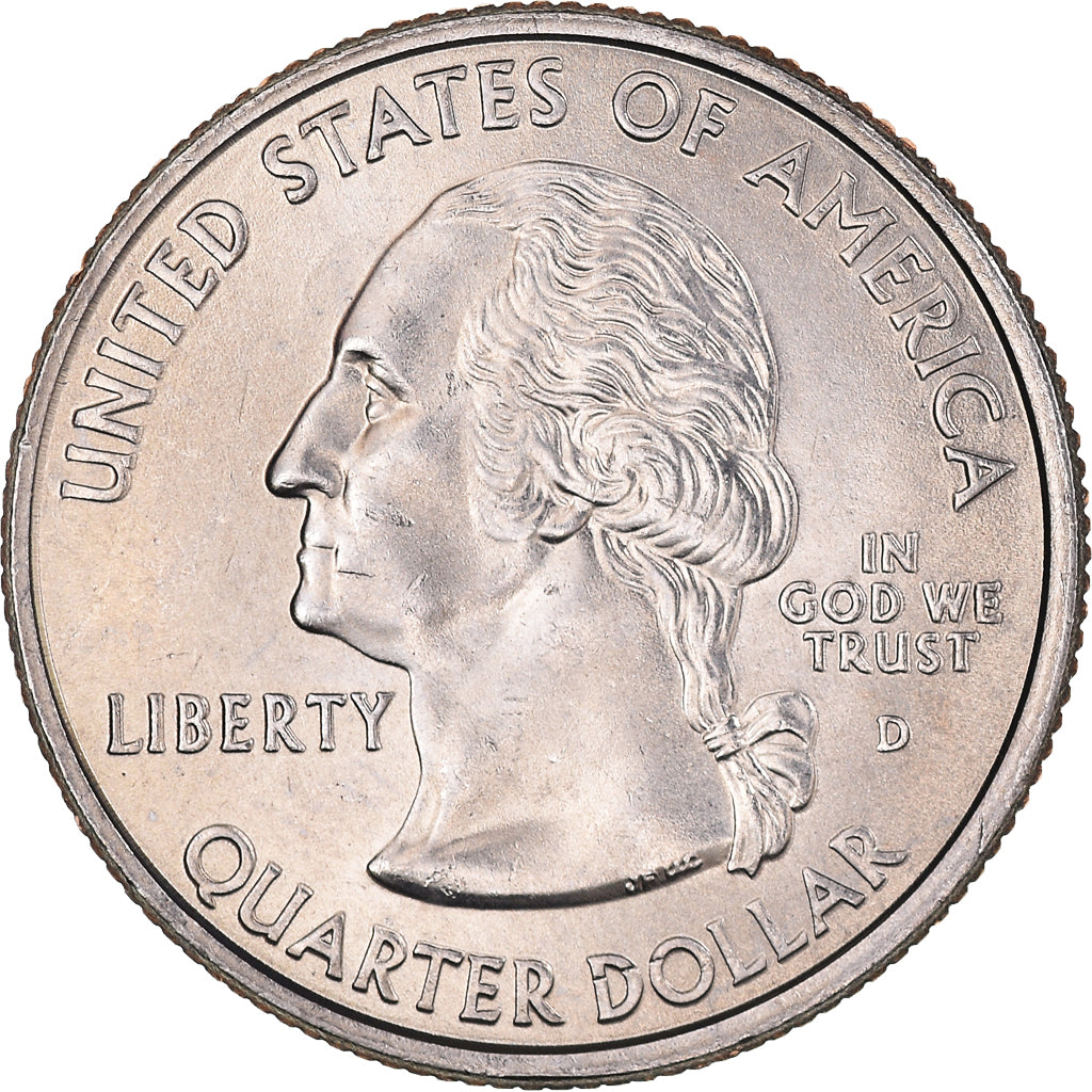 Monnaie, États-Unis, Quarter Dollar, Quarter, 2008, U.S. Mint, Denver, Hawaii