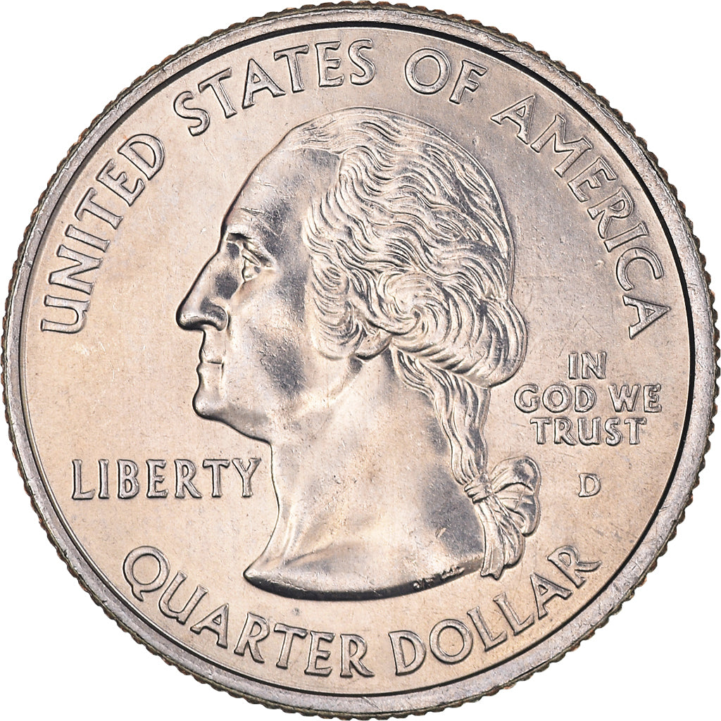 Monnaie, États-Unis, Quarter Dollar, Quarter, 2008, U.S. Mint, Denver, Hawaii
