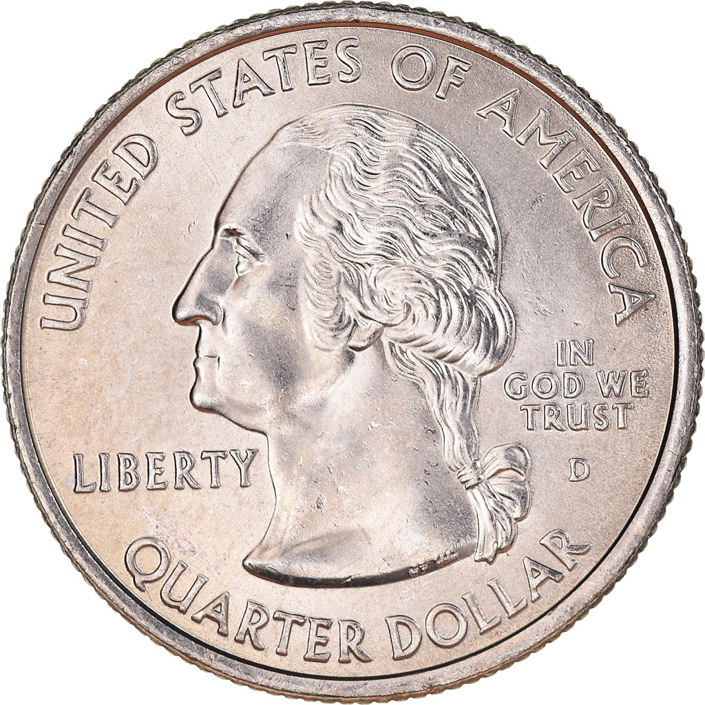 Moneta, USA, Quarter Dollar, Quarter, 2008, U.S. Mint, Denver, Hawaii 1959