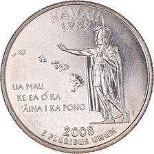 Moeda, Estados Unidos da América, Quarter Dollar, Quarter, 2008, U.S. Mint