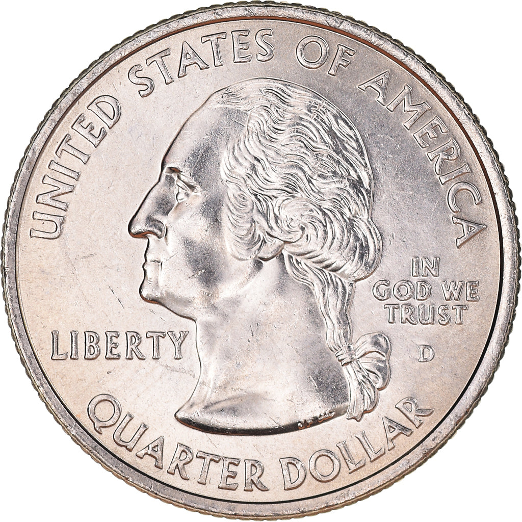 Moeda, Estados Unidos da América, Quarter Dollar, Quarter, 2008, U.S. Mint