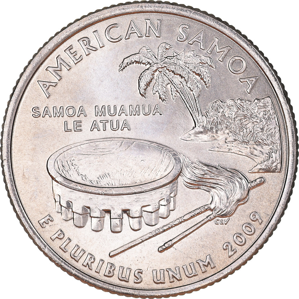 Coin, United States, Quarter Dollar, Quarter, 2009, U.S. Mint, Denver, American