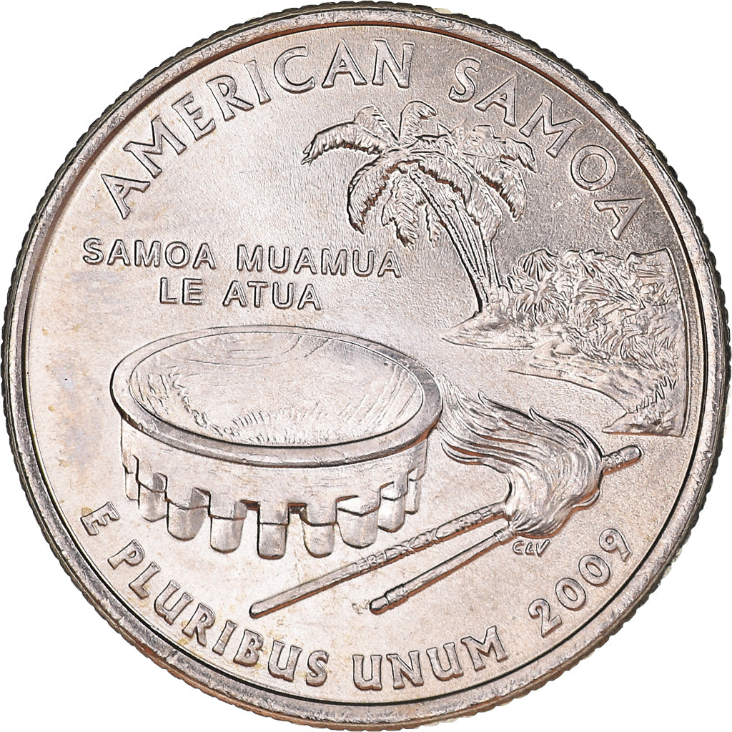 Coin, United States, Quarter Dollar, Quarter, 2009, U.S. Mint, Denver, American