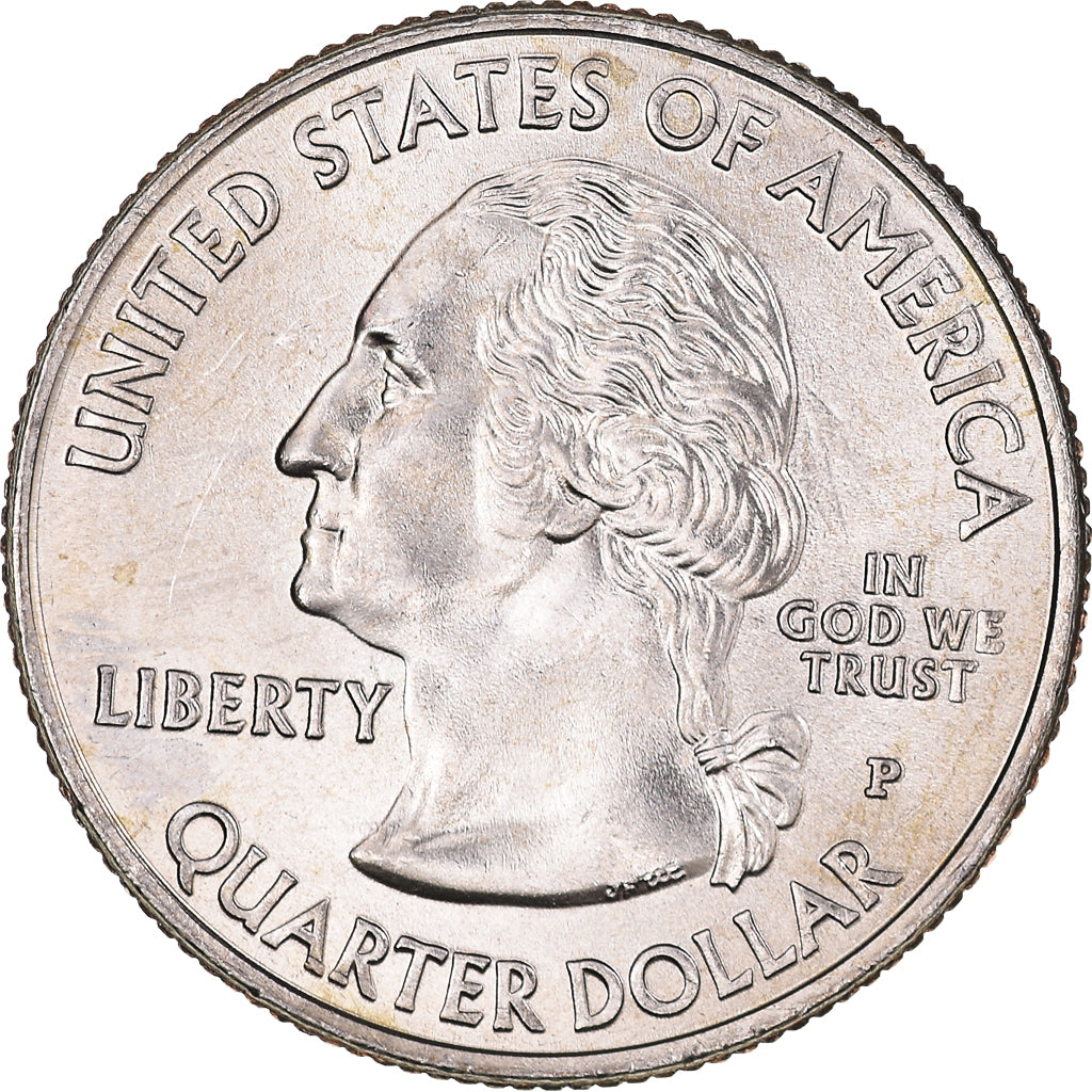 Coin, United States, Quarter Dollar, Quarter, 2009, U.S. Mint, Denver, American