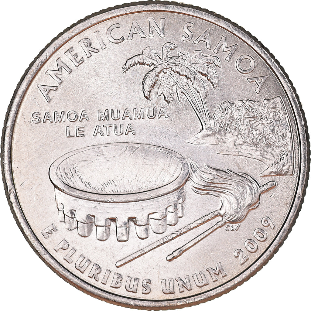 Coin, United States, Quarter Dollar, Quarter, 2009, U.S. Mint, Denver, American