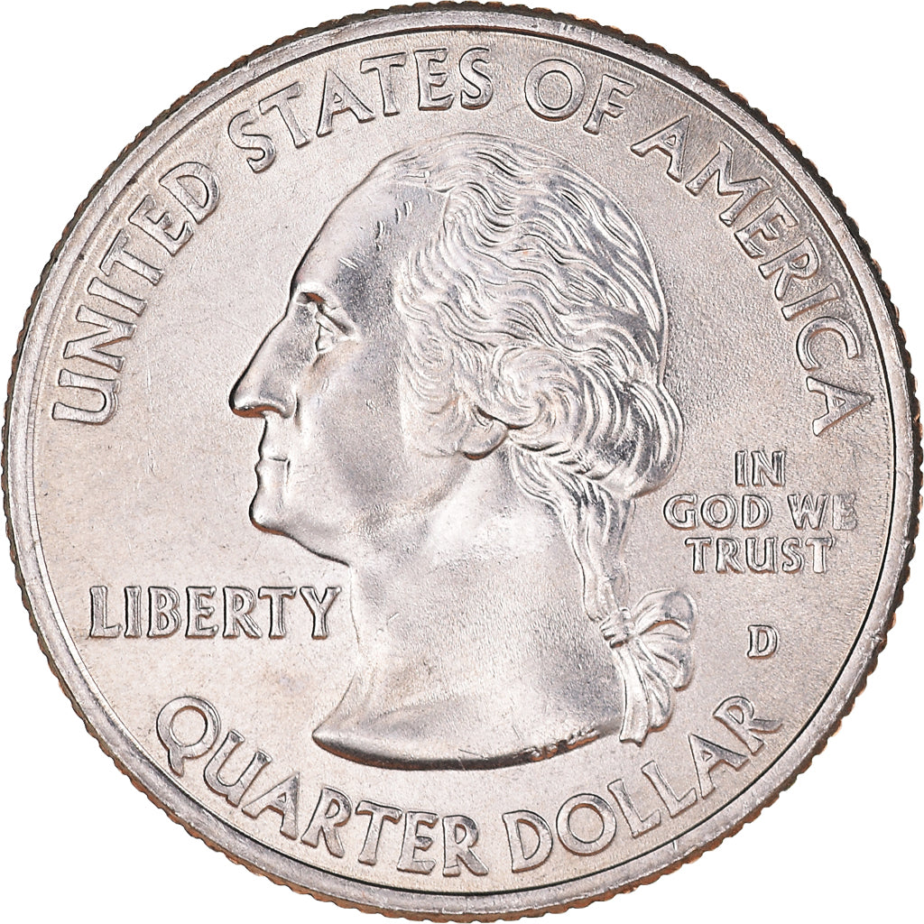 Coin, United States, Quarter Dollar, Quarter, 2009, U.S. Mint, Denver, American