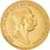 Monnaie, Autriche, Franz Joseph I, 10 Corona, 1908, Vienne, SUP, Or, KM:2815