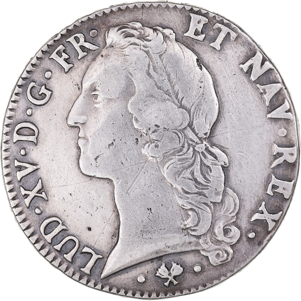 Moneta, Francja, Louis XV, Écu au bandeau, Ecu, 1767, Bayonne, VF(30-35)