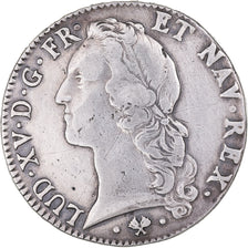Moneta, Francja, Louis XV, Écu au bandeau, Ecu, 1767, Bayonne, VF(30-35)