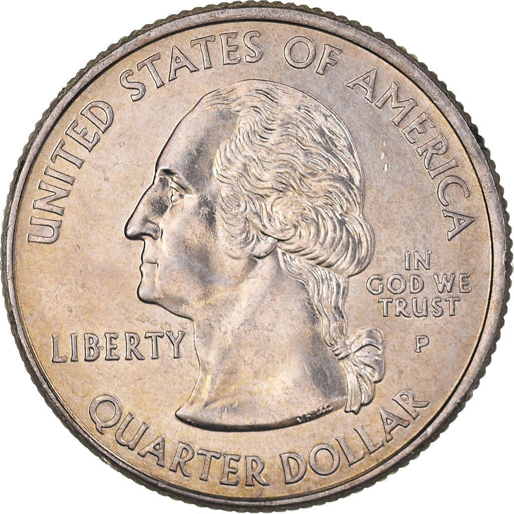 Coin United States Quarter Dollar Quarter 2005 U.S. Mint