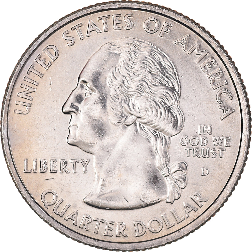 Coin, United States, Quarter Dollar, Quarter, 2007, U.S. Mint, Denver
