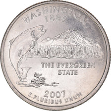 Münze, Vereinigte Staaten, Quarter Dollar, Quarter, 2007, U.S. Mint, Denver