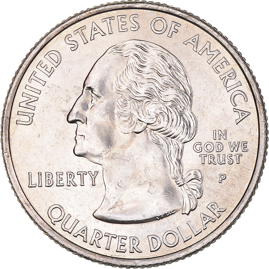 Münze, Vereinigte Staaten, Quarter Dollar, Quarter, 2008, U.S. Mint, Dahlonega