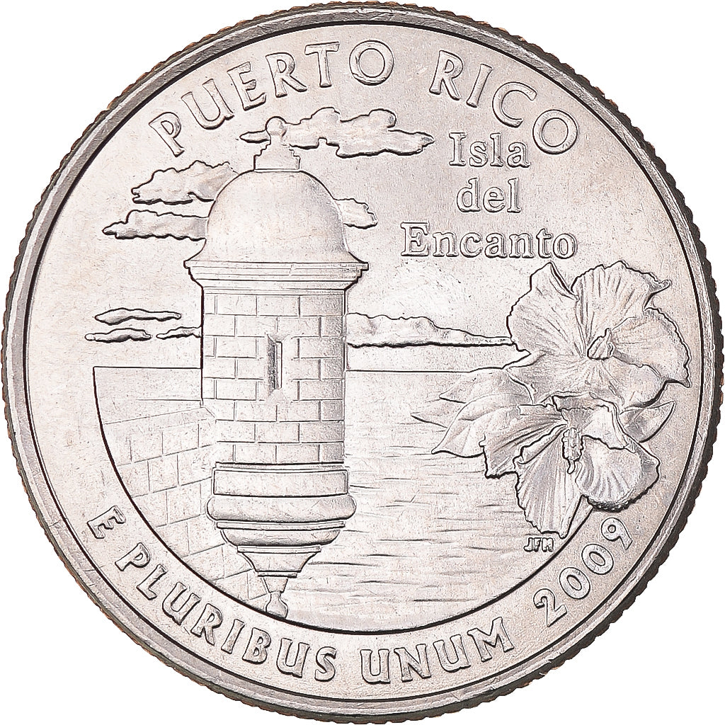 Monnaie, États-Unis, Quarter Dollar, Quarter, 2009, U.S. Mint, Philadelphie
