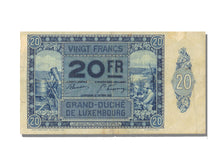 Banknote, Luxembourg, 20 Francs, 1929, 1929-10-01, AU(50-53)