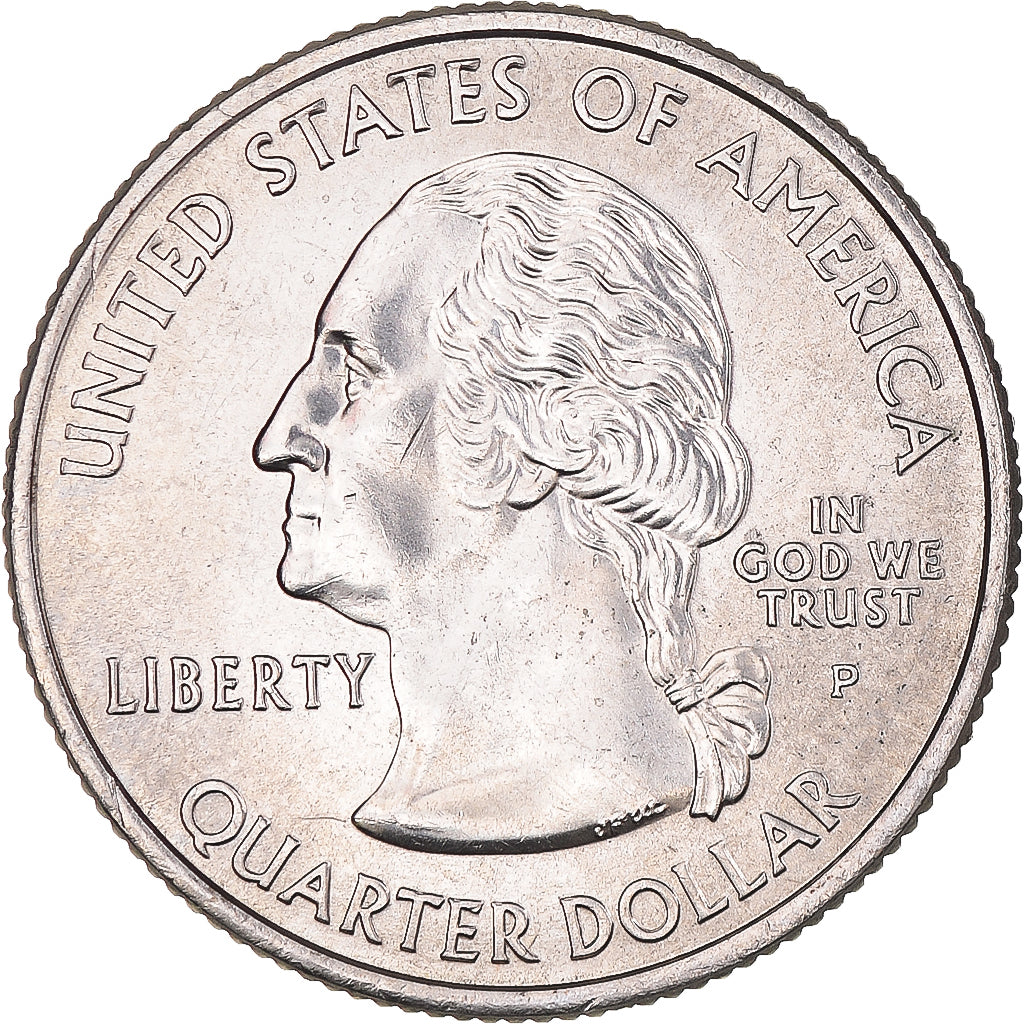 Coin, United States, Quarter Dollar, Quarter, 2004, U.S. Mint, Philadelphia