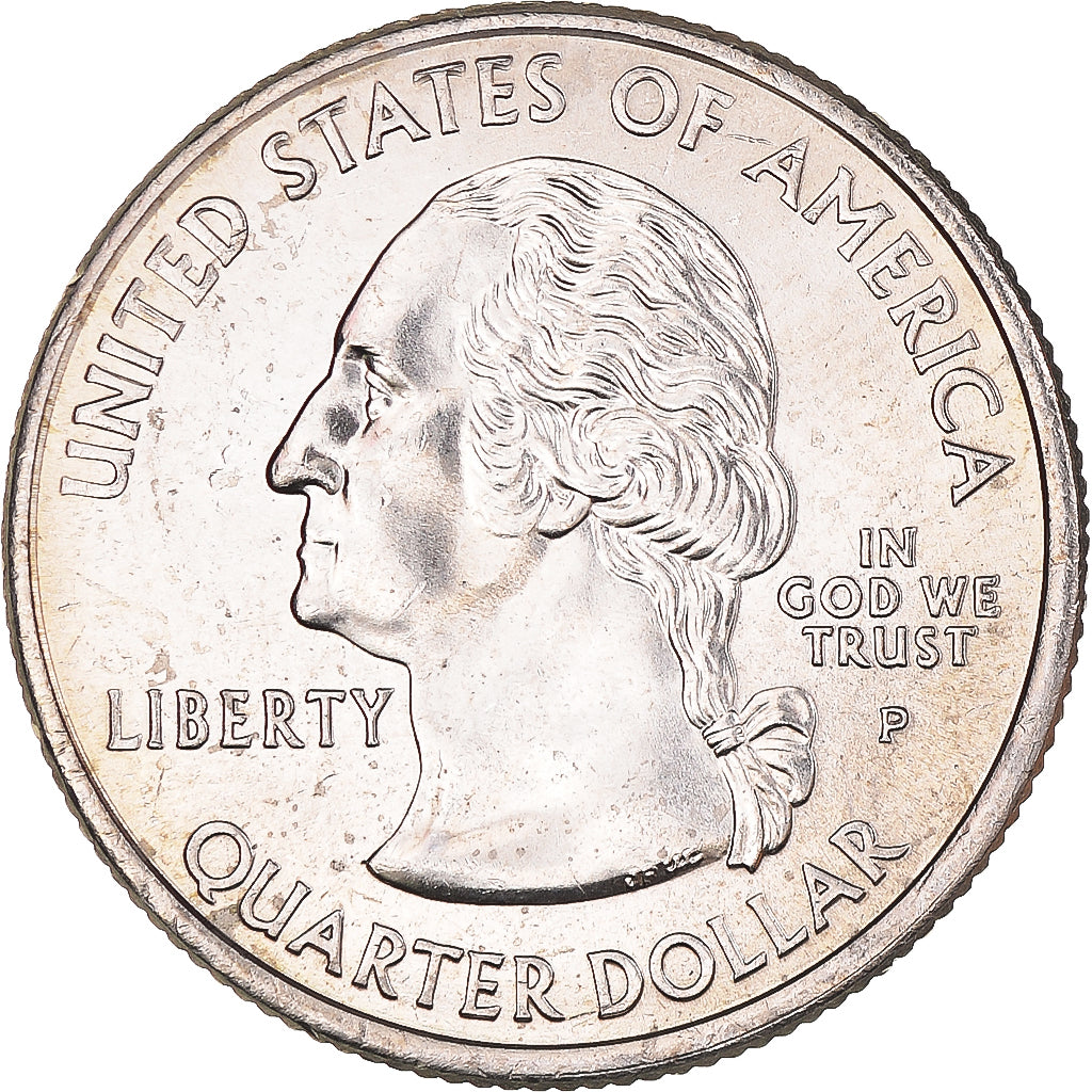 Coin, United States, Quarter Dollar, Quarter, 2008, U.S. Mint, Philadelphia