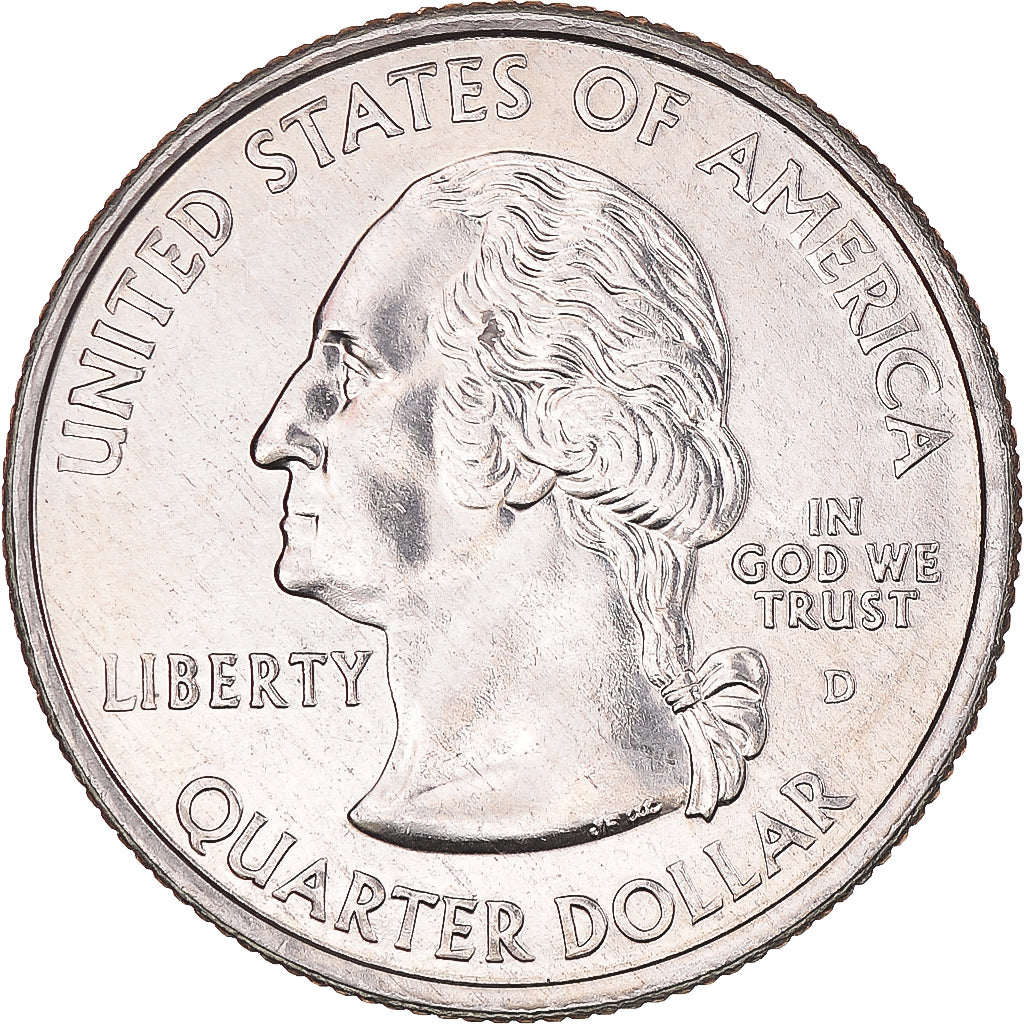 Coin, United States, Quarter Dollar, Quarter, 2008, U.S. Mint, Philadelphia