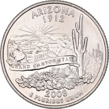 Coin, United States, Quarter Dollar, Quarter, 2008, U.S. Mint, Philadelphia