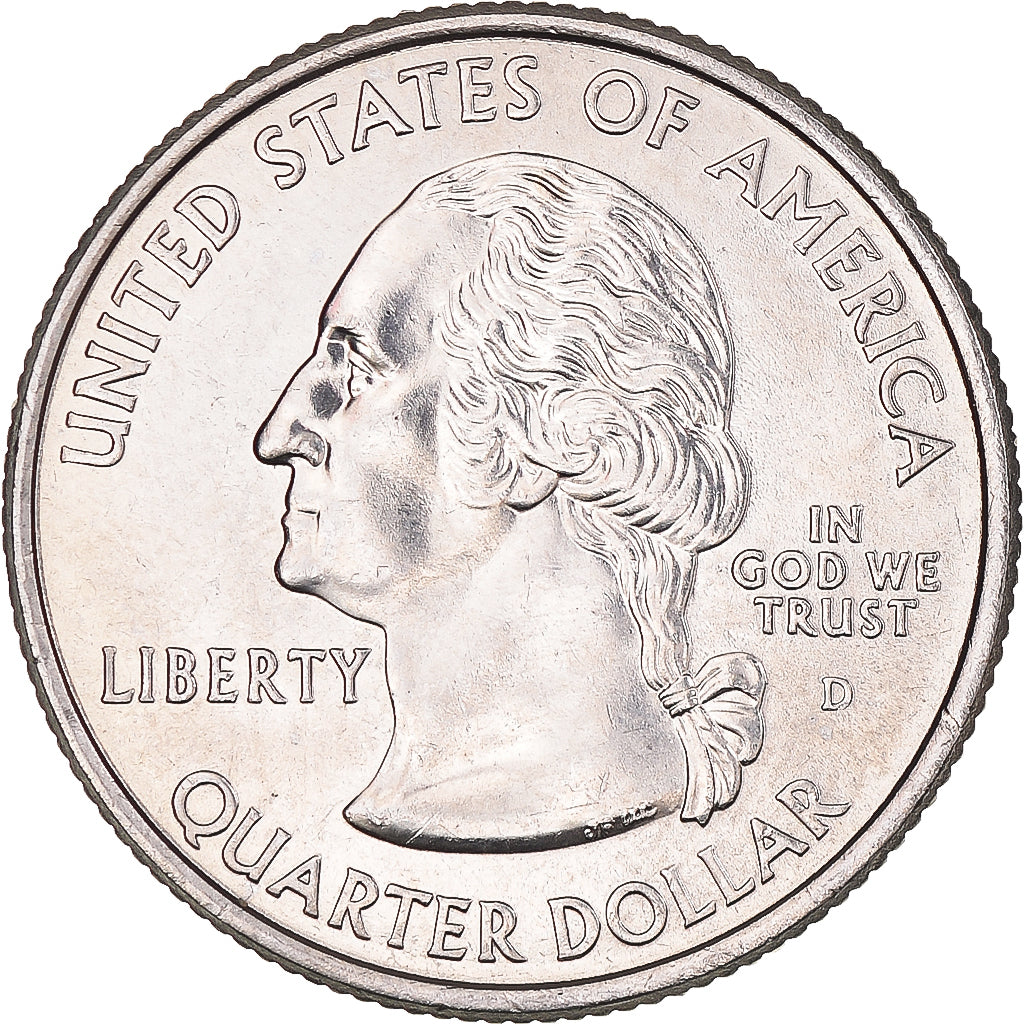 Coin, United States, Quarter Dollar, Quarter, 2008, U.S. Mint, Philadelphia
