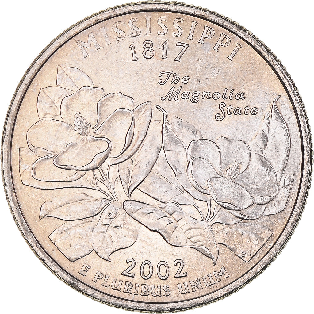 Coin, United States, Quarter Dollar, Quarter, 2002, U.S. Mint, Denver