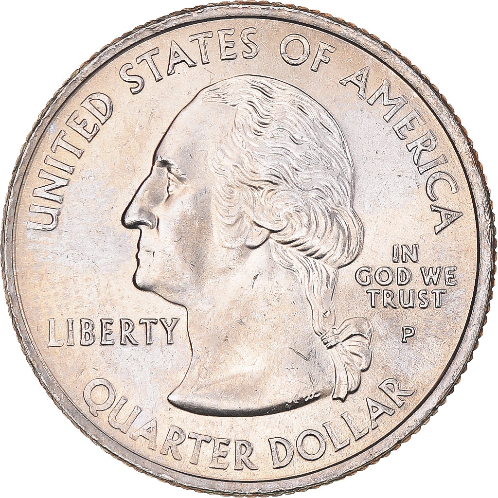 Coin, United States, Quarter Dollar, Quarter, 2002, U.S. Mint, Denver