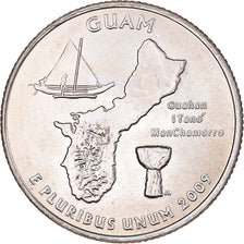 Moneda, Estados Unidos, Quarter Dollar, Quarter, 2009, U.S. Mint, Denver, Guam